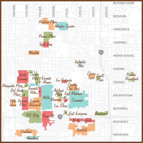 city of phoenix historic districts.